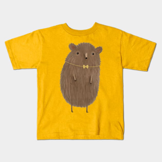 Grizzly Made an Effort Kids T-Shirt by Sophie Corrigan